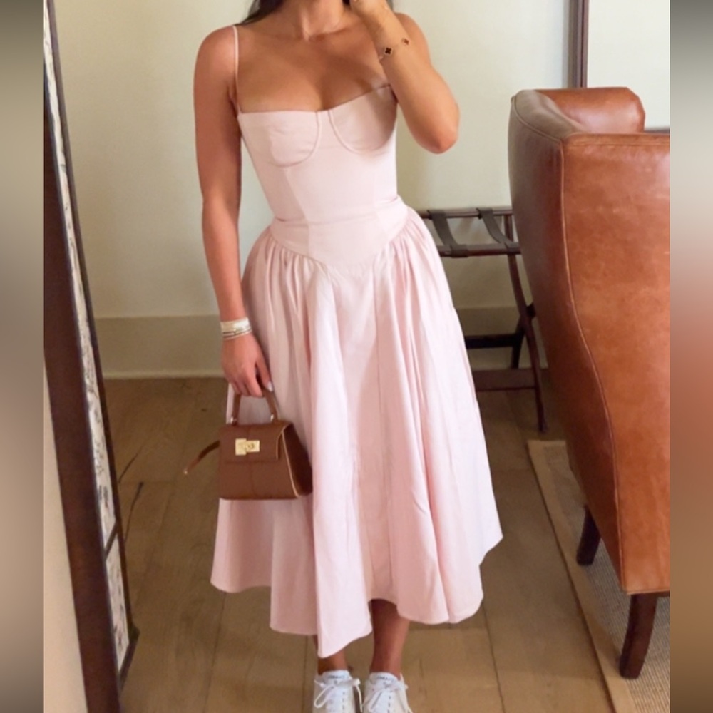 House of CB Blush Midi Dress